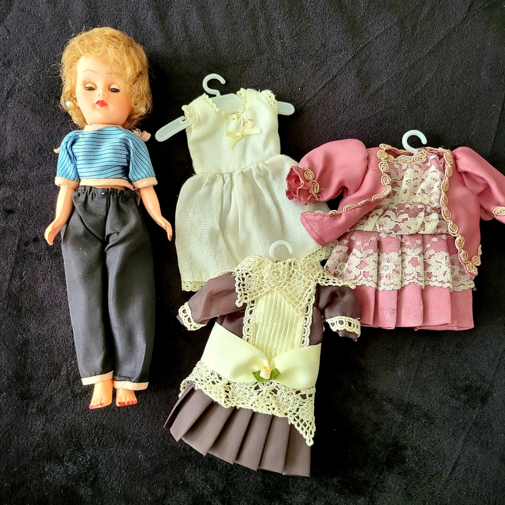 Vintage Circle P doll plus